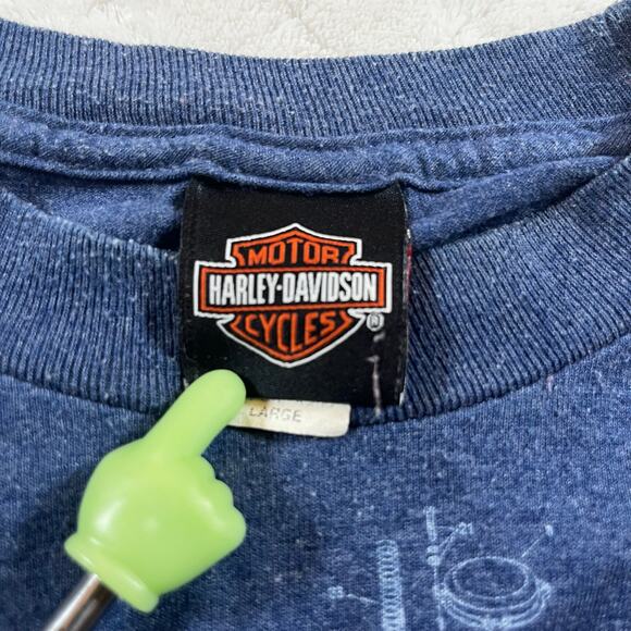 Vintage Men’s Harley Davidson Long Sleeve Tshirt - great condition- size large - Picture 5 of 8